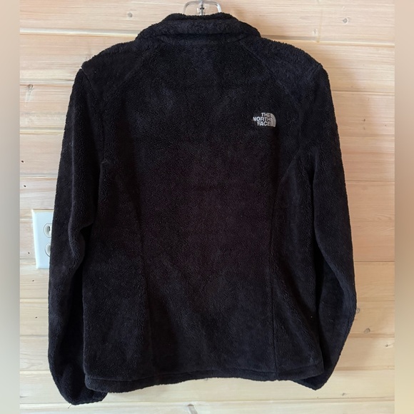The North Face Black Full Zip Fleece Jacket Size M Classic Soft Multiseason - Picture 2 of 4
